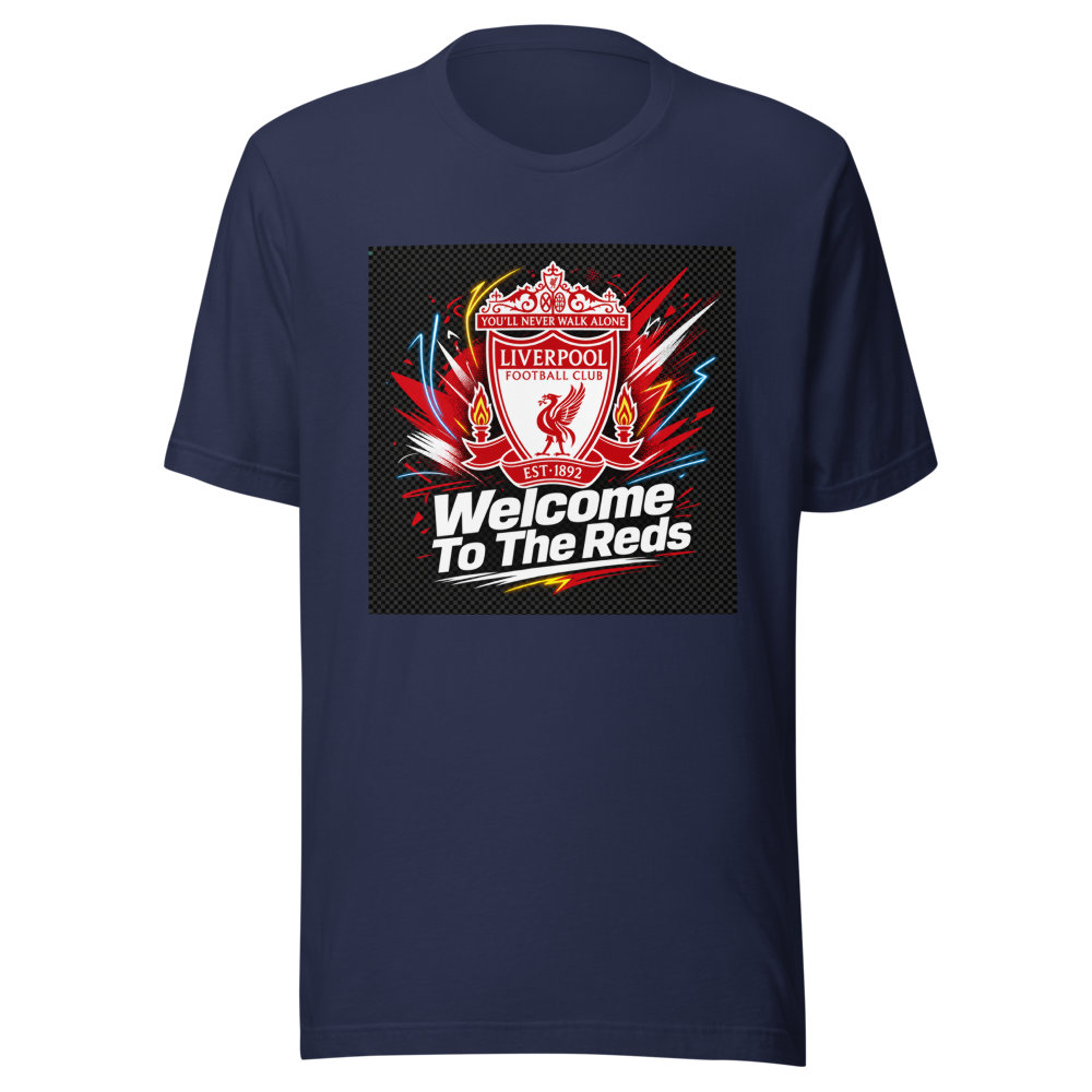 Welcome To The Reds Andoni T-Shirt | LFC Fan Gear - Image 4