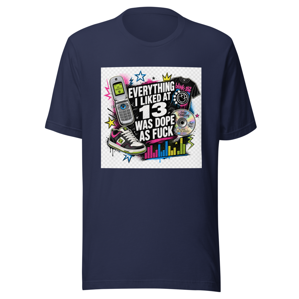Everything You Loved As A Teen Was Awesome T-Shirt - Image 4