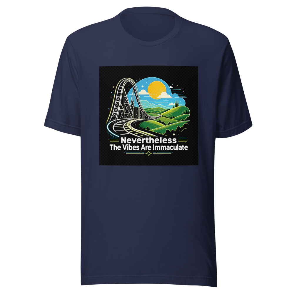 Nevertheless The Vibes Are Immaculate T-Shirt - Image 4