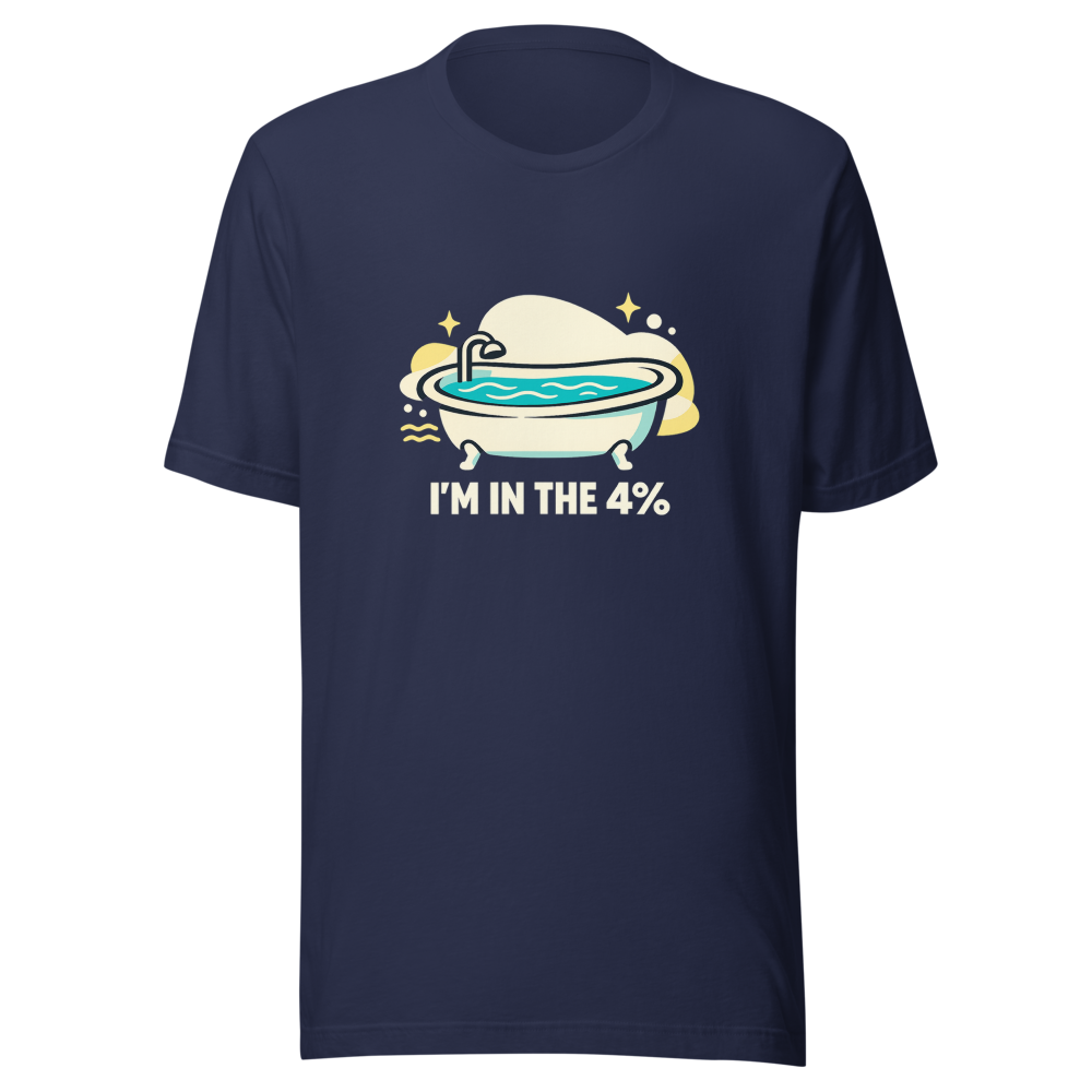 The 4% Bathtub Scene Club Tee - Image 4
