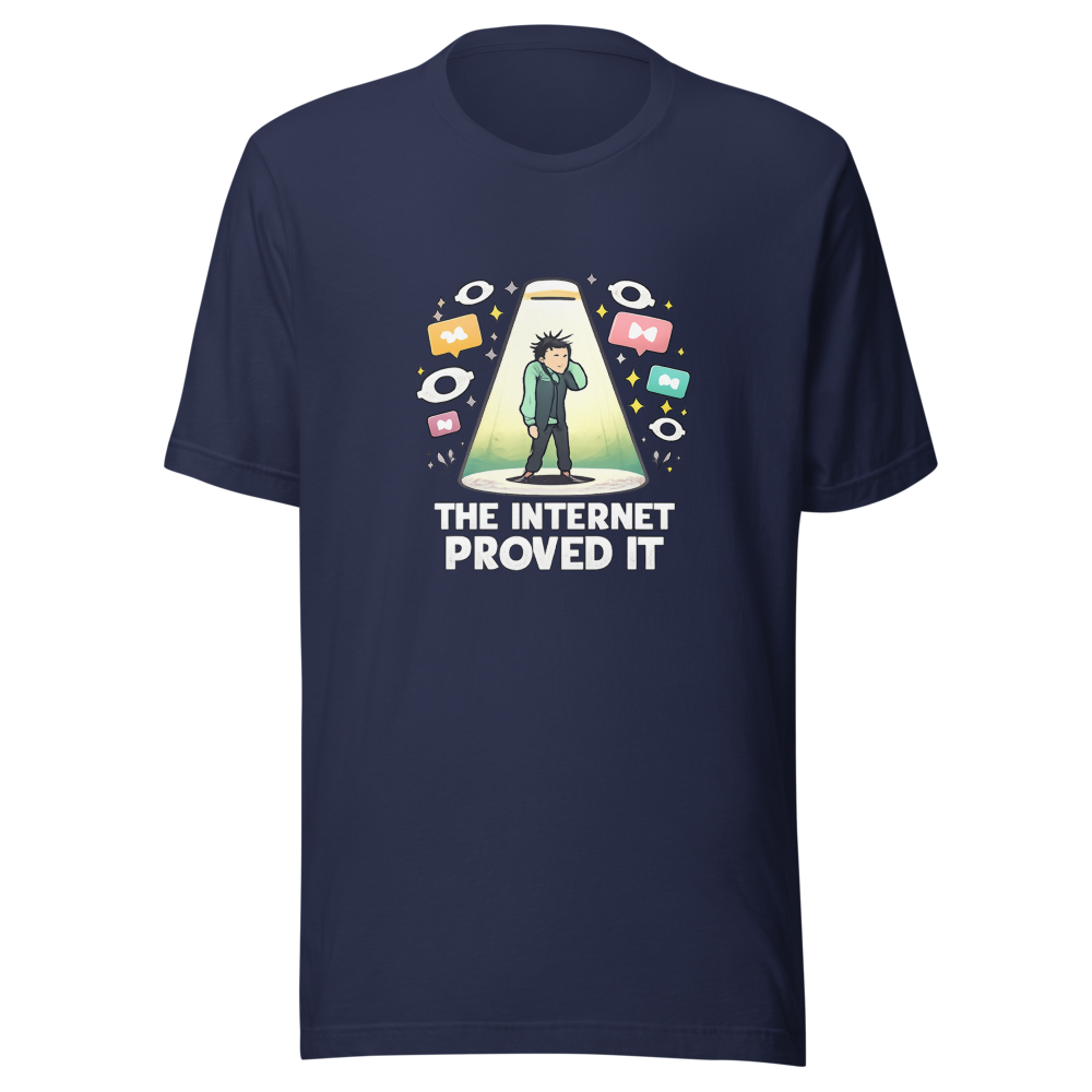 Internet Proved It: Public Scrutiny T-Shirt - Image 4