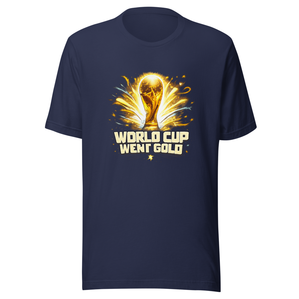 World Cup Went Gold Champion Tee - Image 4