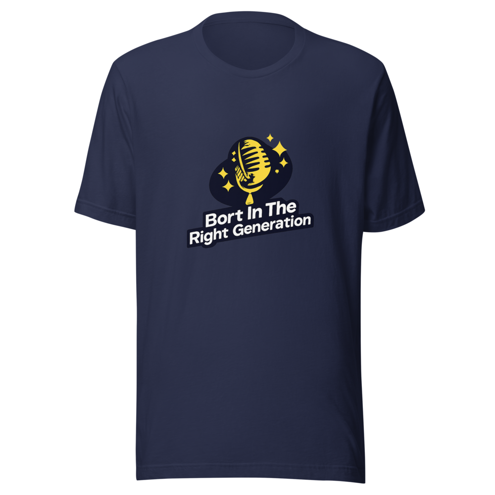Born In The Right Generation Aesthetic Tee - Image 4