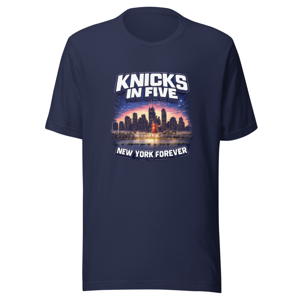 Knicks in Five NYC Forever Tee - Image 4