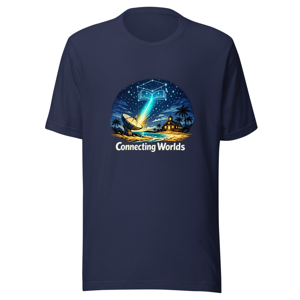 Starlink Connects Island Schools T-Shirt - Image 4