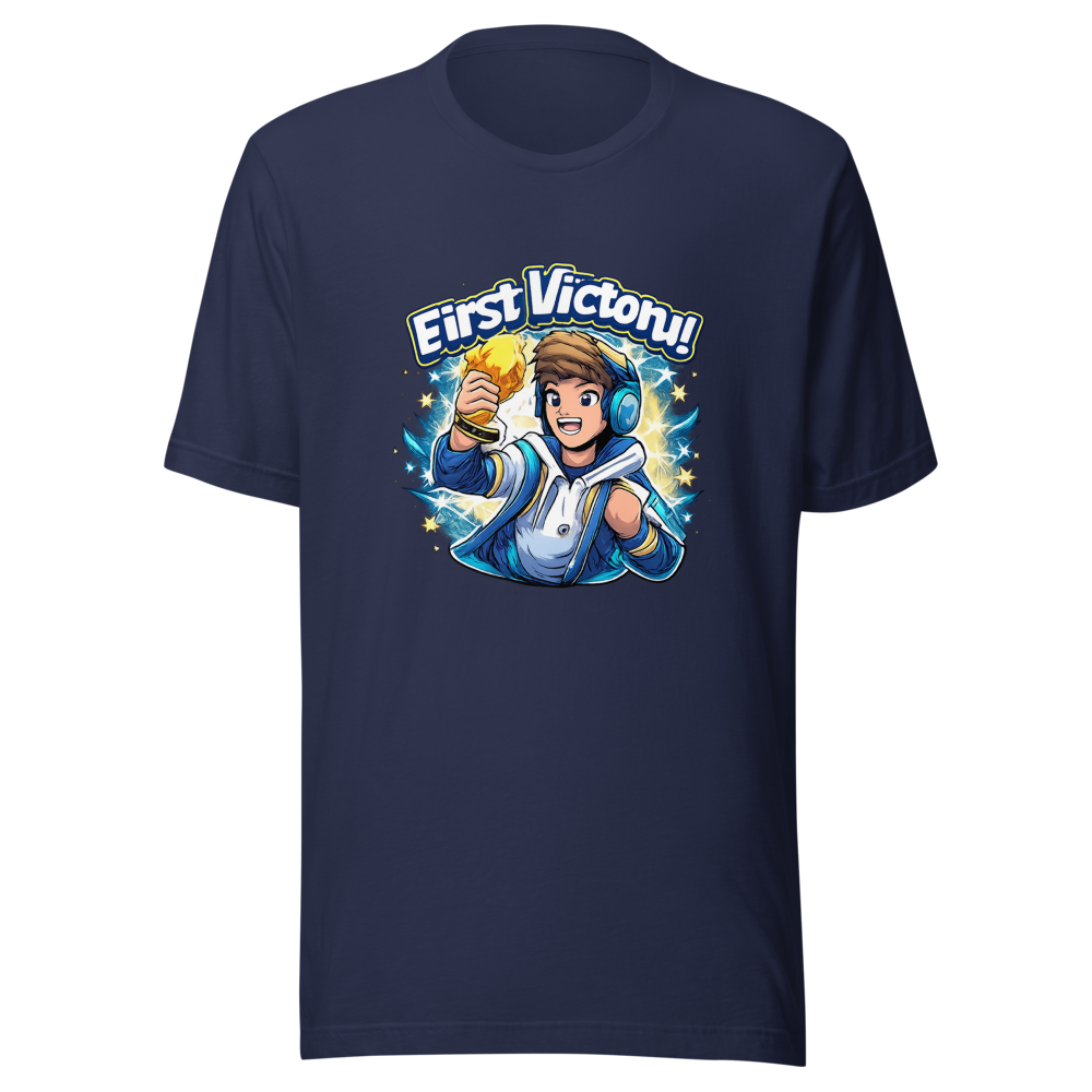 Level Up: First Victory Vibes Tee - Image 4