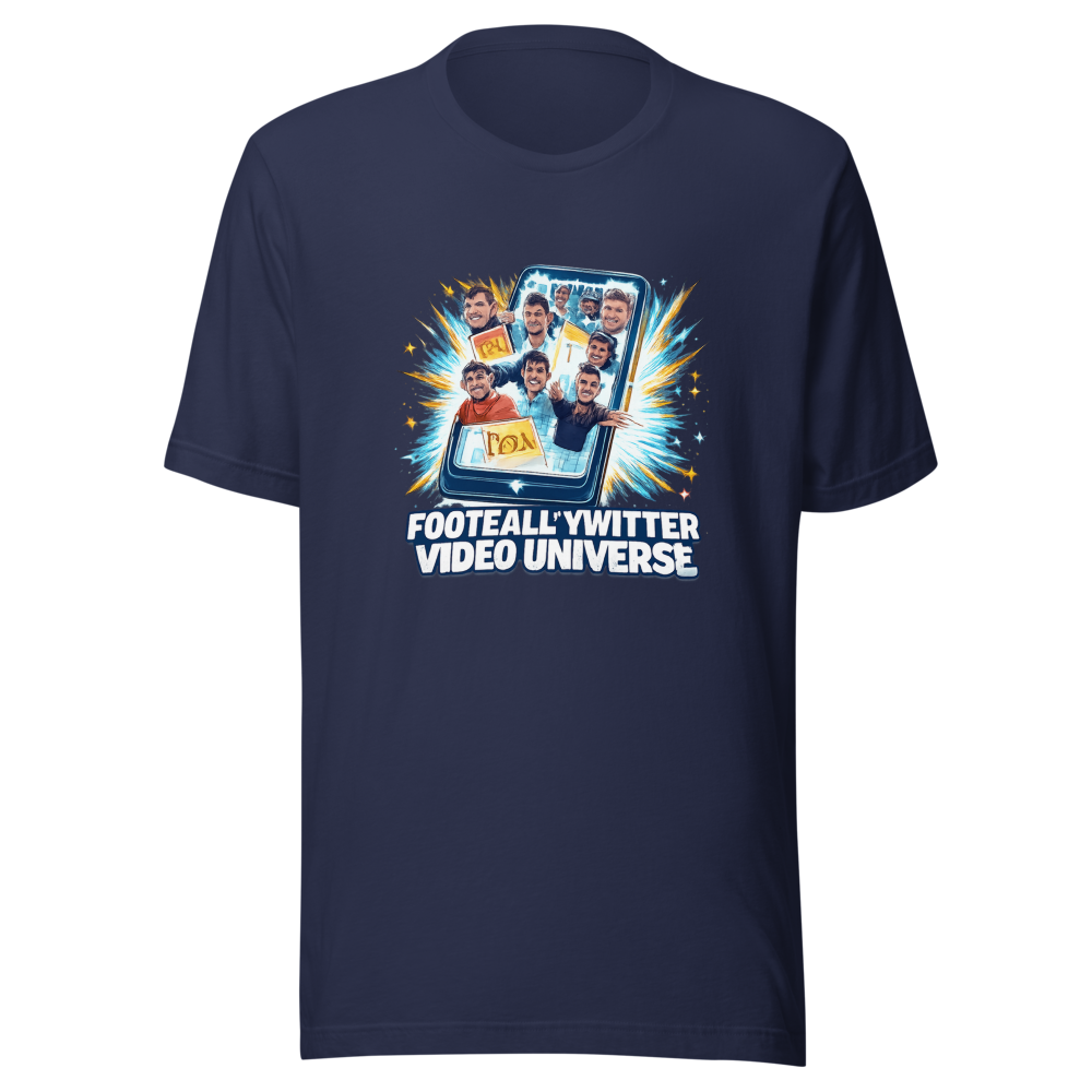 Football Twitter Video Universe Tee - Image 4