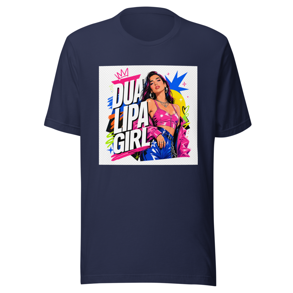 Dua Lipa Girl Aesthetic T-Shirt - Image 4