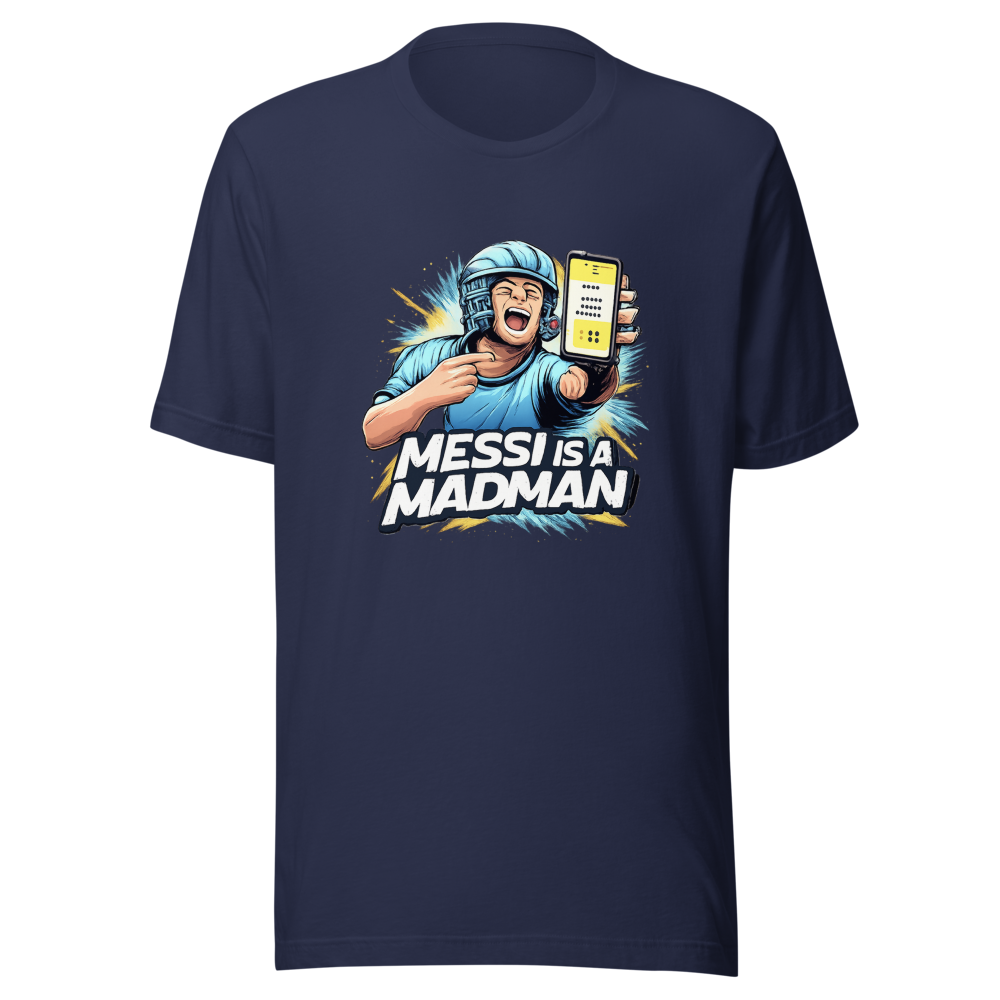 Haaland Calls Messi A Madman T-Shirt - Image 4