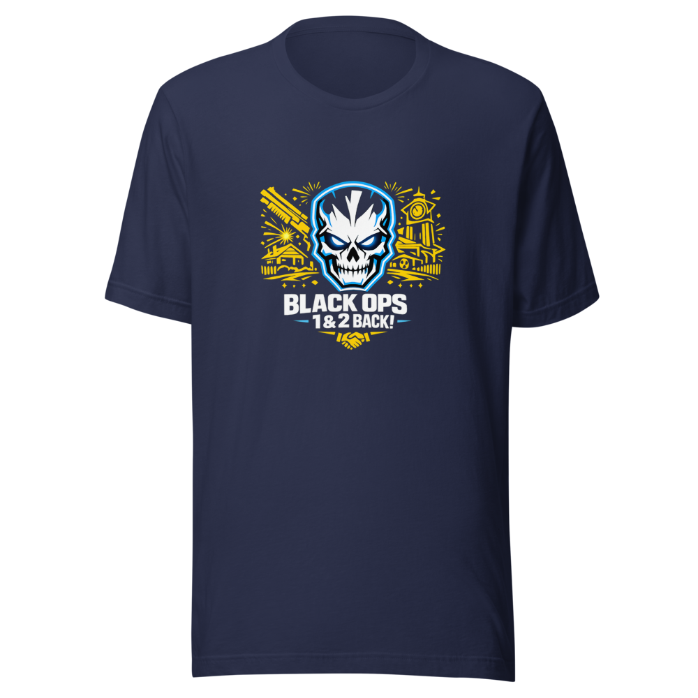 Black Ops 1 & 2 PlayStation Port Release Tee - Image 4