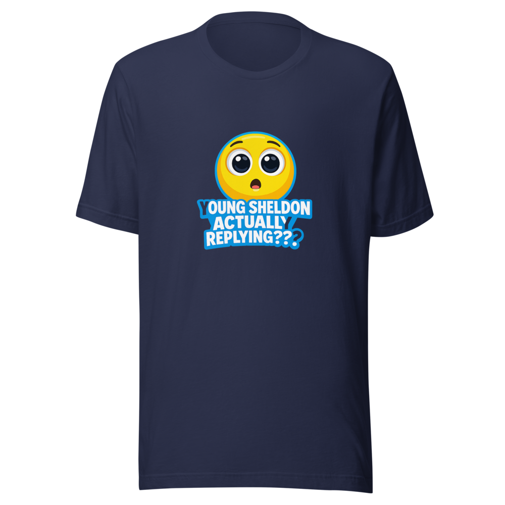 Young Sheldon Replies! Viral Tweet Tee - Image 4