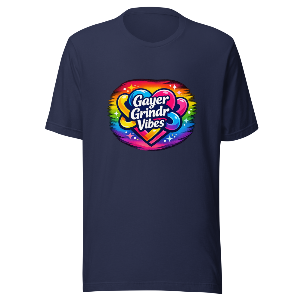 Gayer Grindr Vibes T-Shirt - Image 4