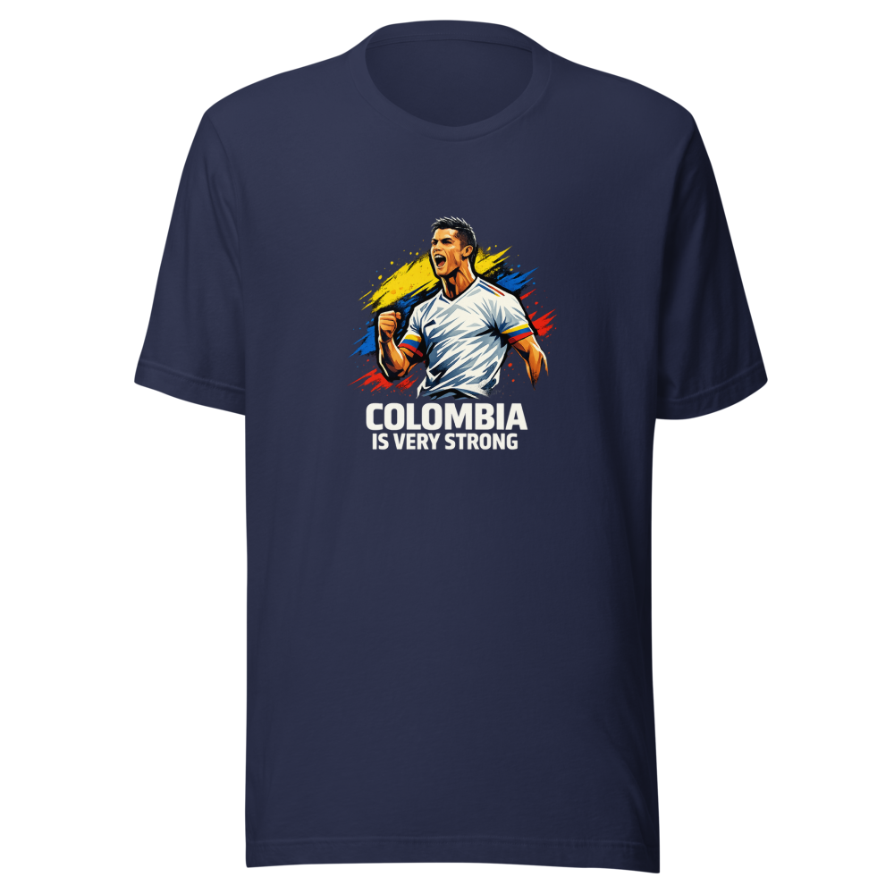 Ronaldo Praises Colombia: "Very Strong" Tee - Image 4