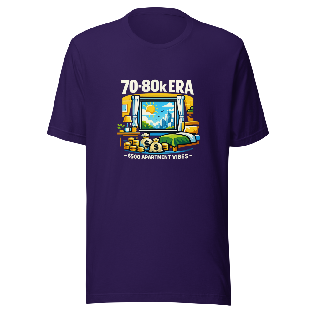 70-80k Era Apartment Vibes Tee - Image 3