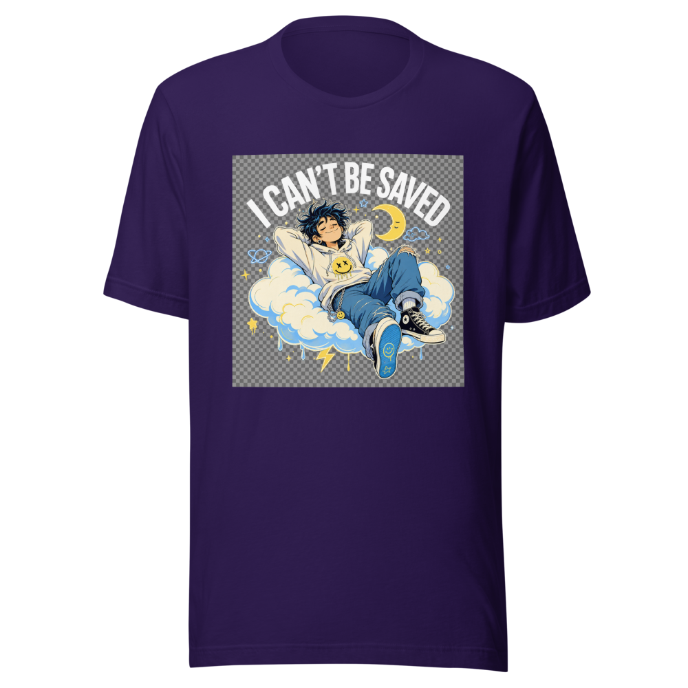 Can't Be Saved Unwashed Hair Vibe Tee - Image 3