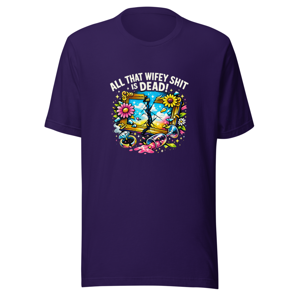 Wifey Vibes Are Over Tee - Image 3