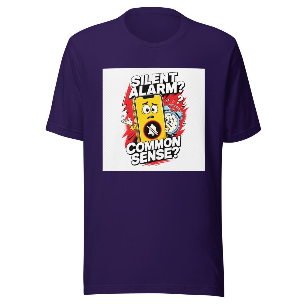 Silent Alarm? Apple's Common Sense Fail T-Shirt - Image 3