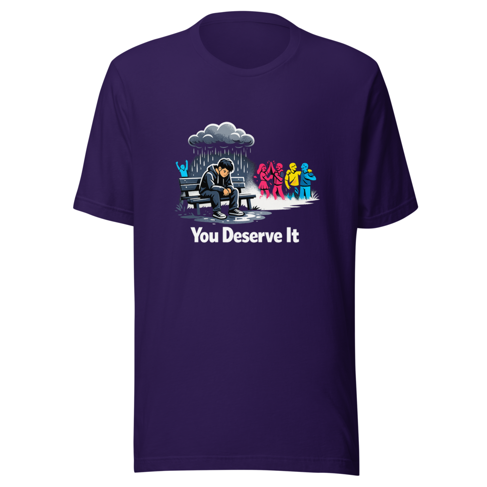Male Loneliness Epidemic? You Deserve It Tee - Image 3