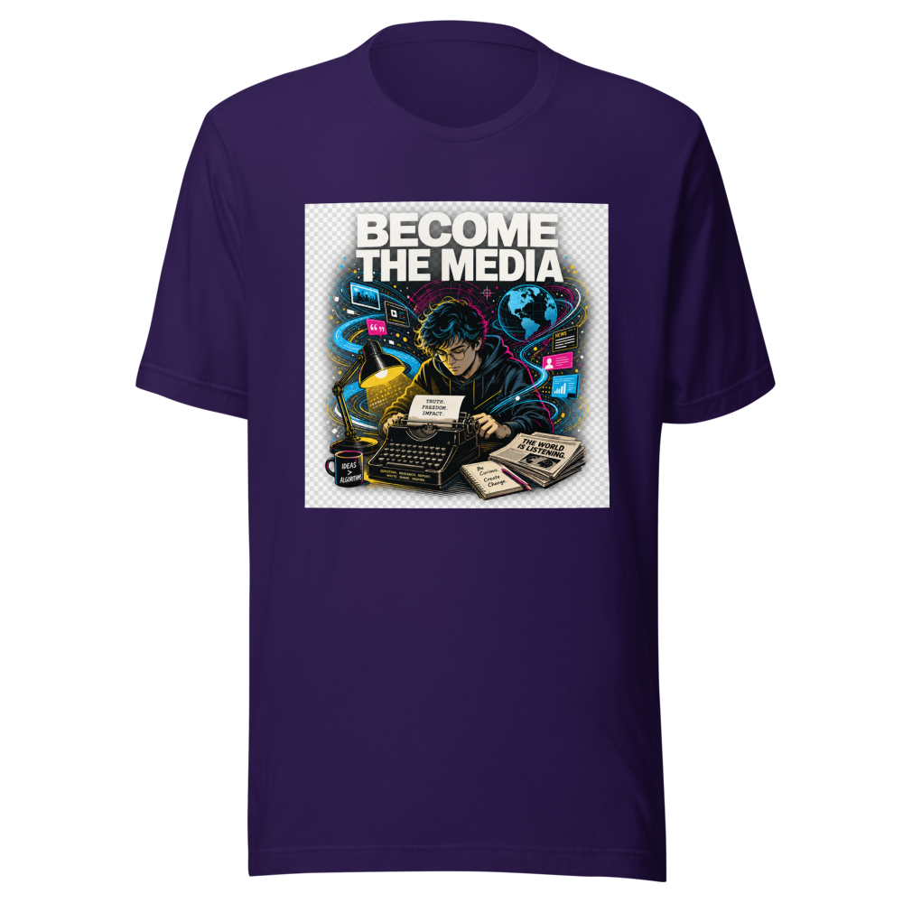 Become The Media Truth Seeker T-Shirt - Image 3