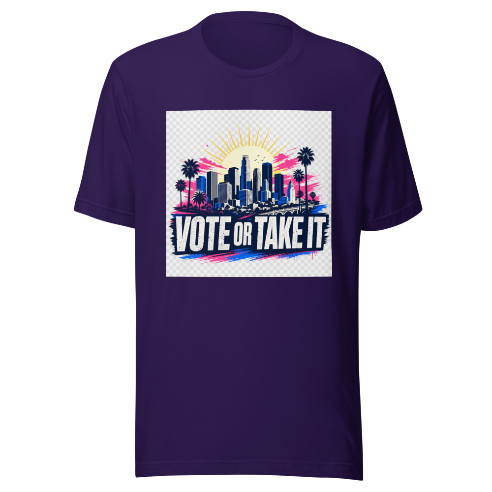 Vote Or Complain Later LA T-Shirt - Image 3