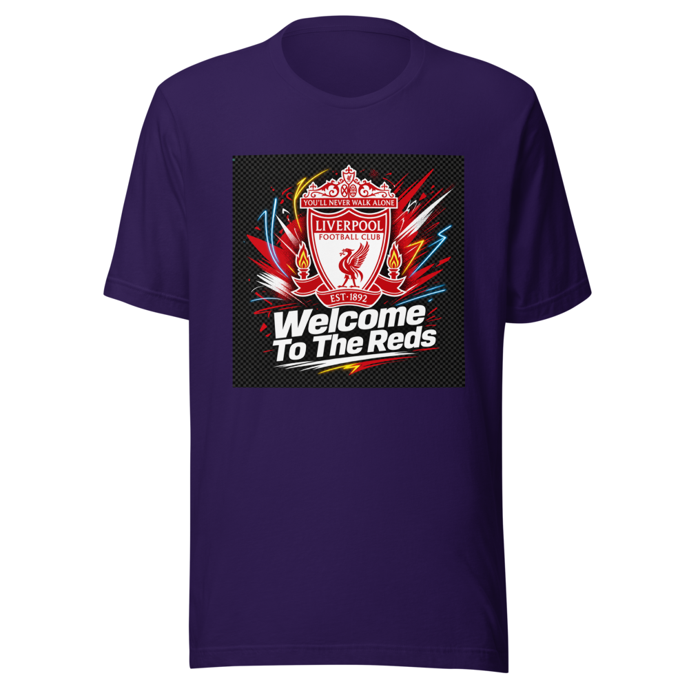 Welcome To The Reds Andoni T-Shirt | LFC Fan Gear - Image 3