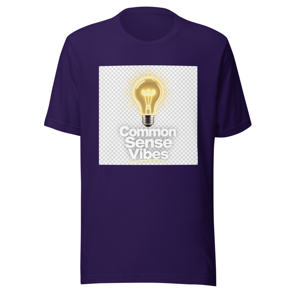 Elon Musk Common Sense Vibes T-Shirt - Image 3