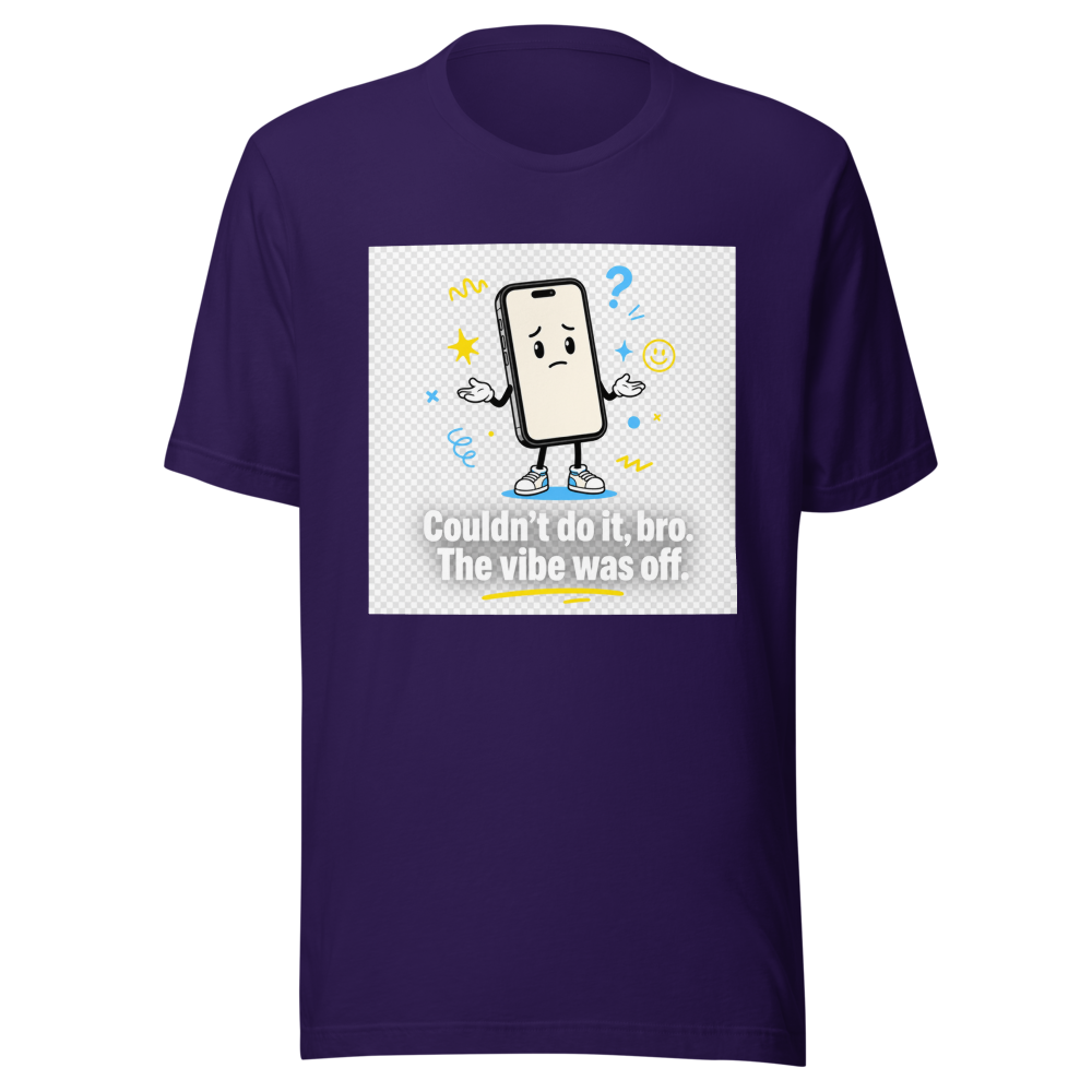 iPhone Software Update Vibe Off T-Shirt - Image 3