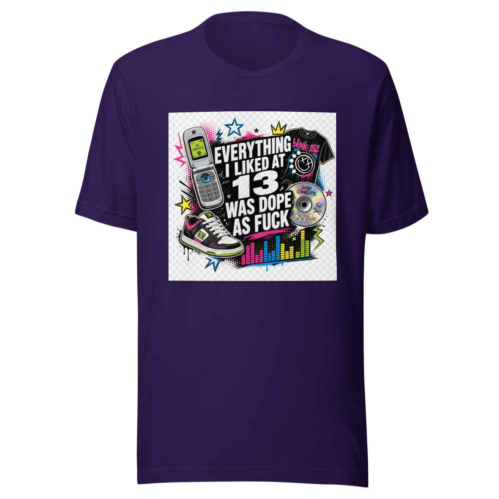 Everything You Loved As A Teen Was Awesome T-Shirt - Image 3