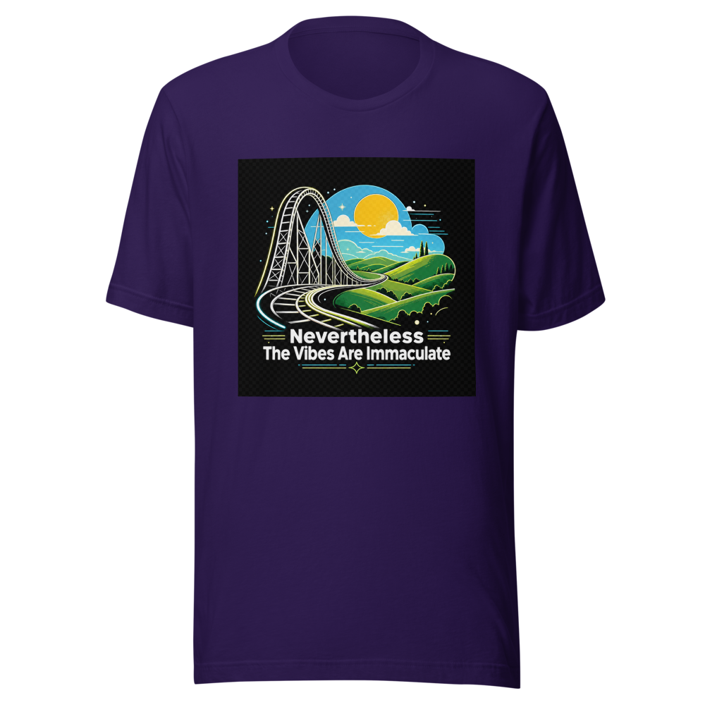Nevertheless The Vibes Are Immaculate T-Shirt - Image 3