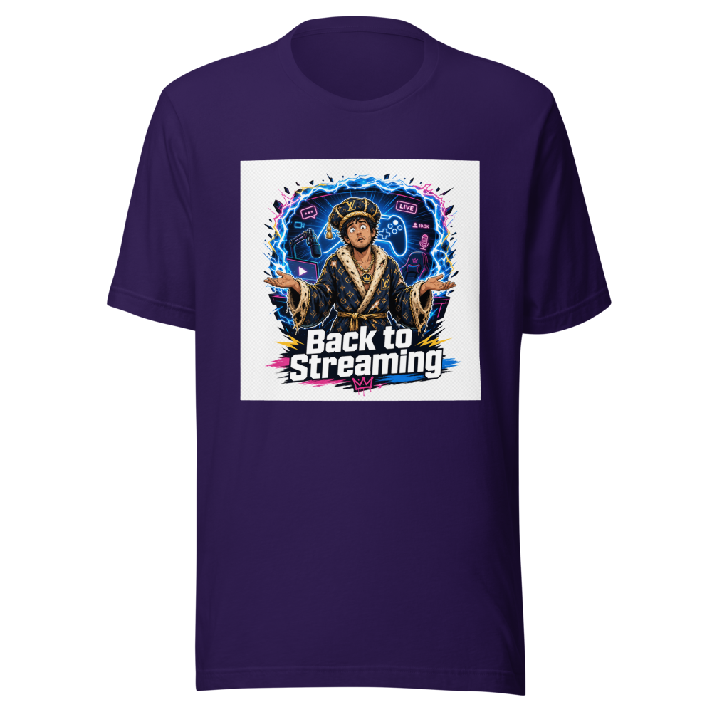 Fashion Designer Dreams Back to Streaming Tee - Image 3