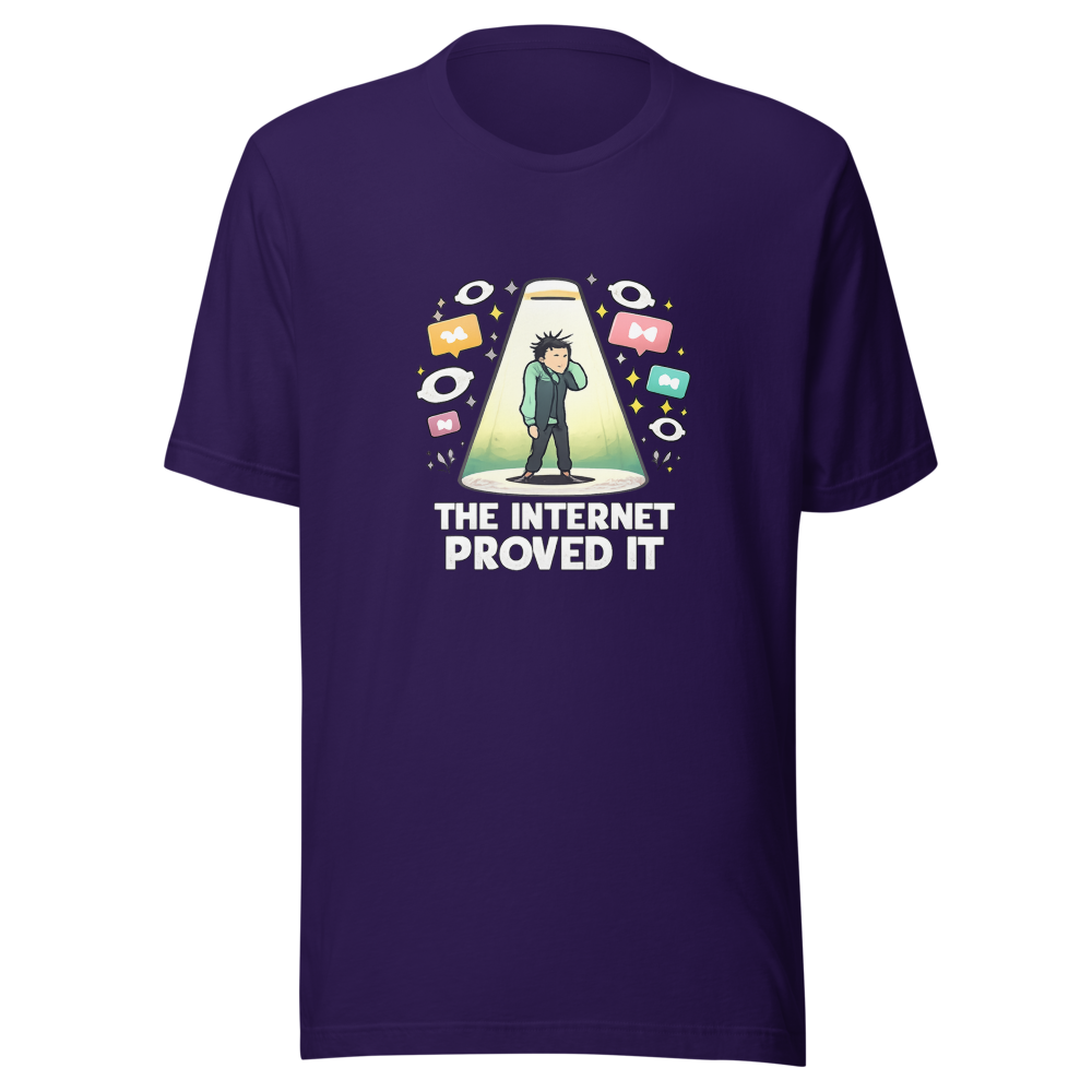 Internet Proved It: Public Scrutiny T-Shirt - Image 3