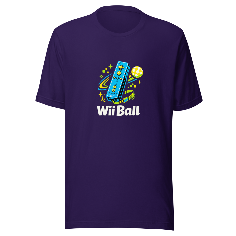 Wii Ball Vibes: The Ultimate Throwback Tee - Image 3