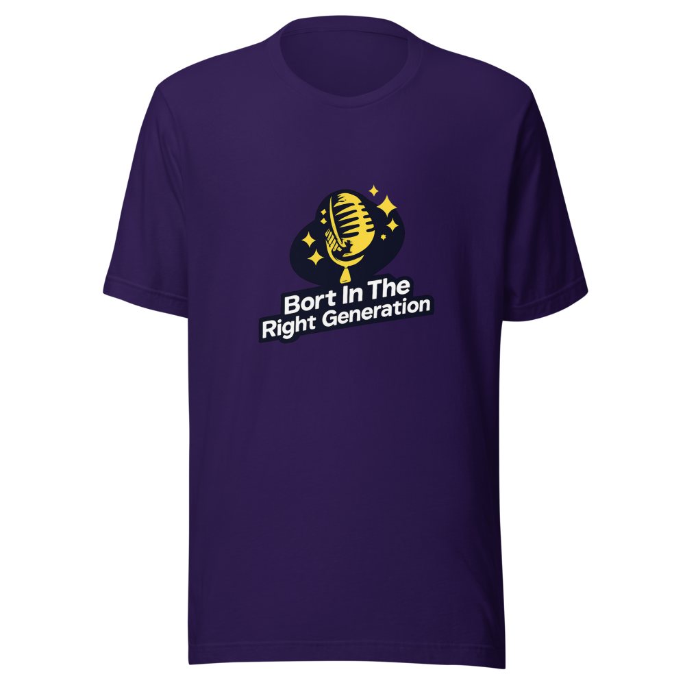 Born In The Right Generation Aesthetic Tee - Image 3