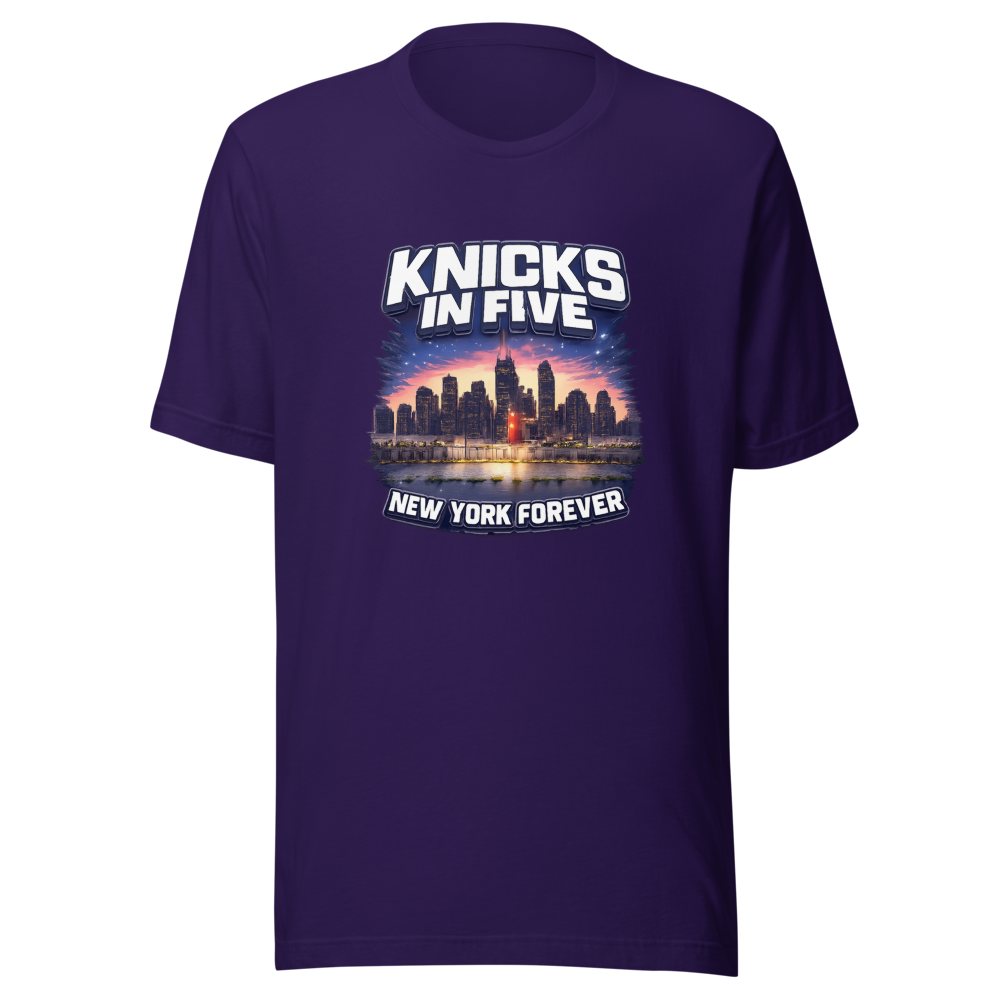 Knicks in Five NYC Forever Tee - Image 3