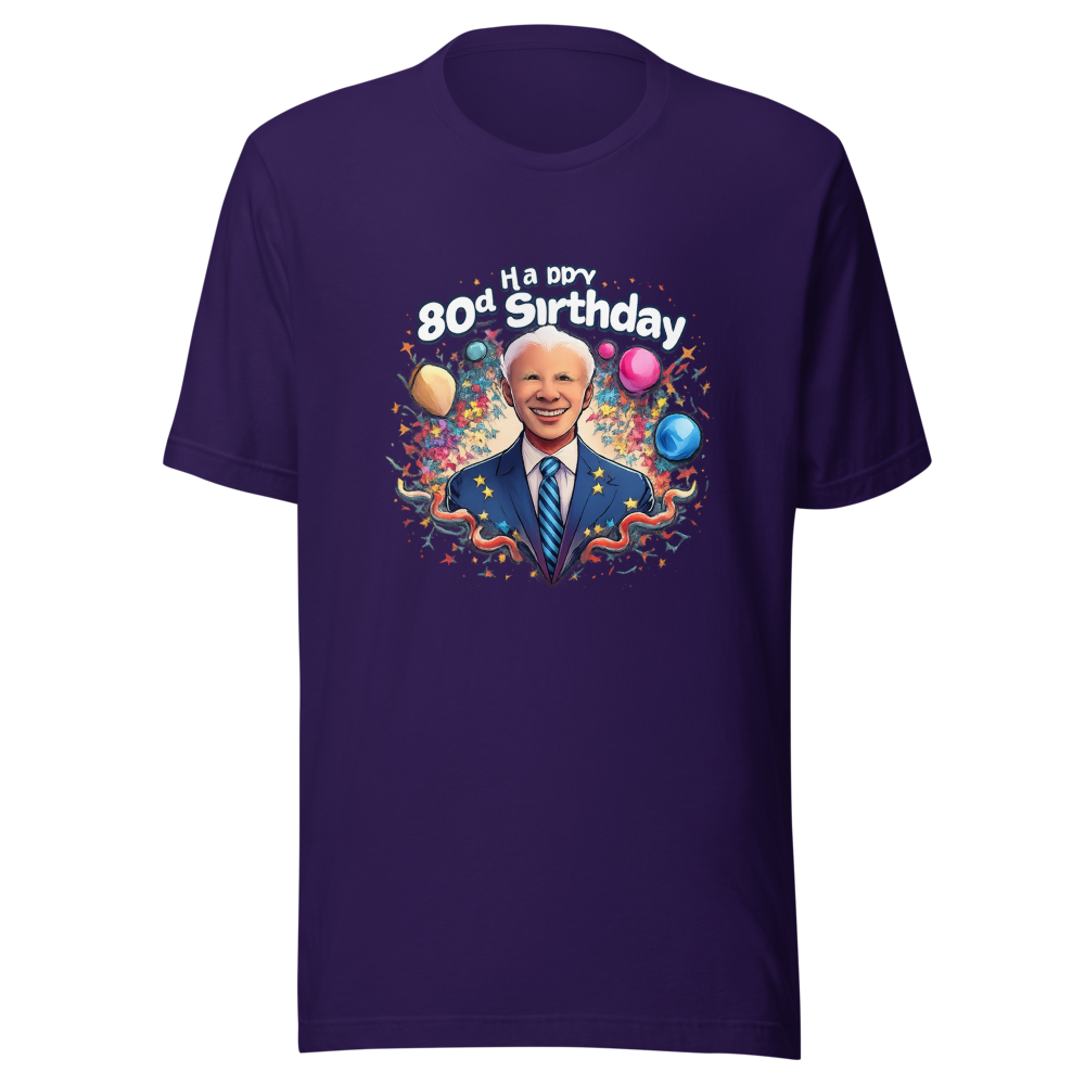 Happy 80th Birthday Mr. President Tee - Image 3
