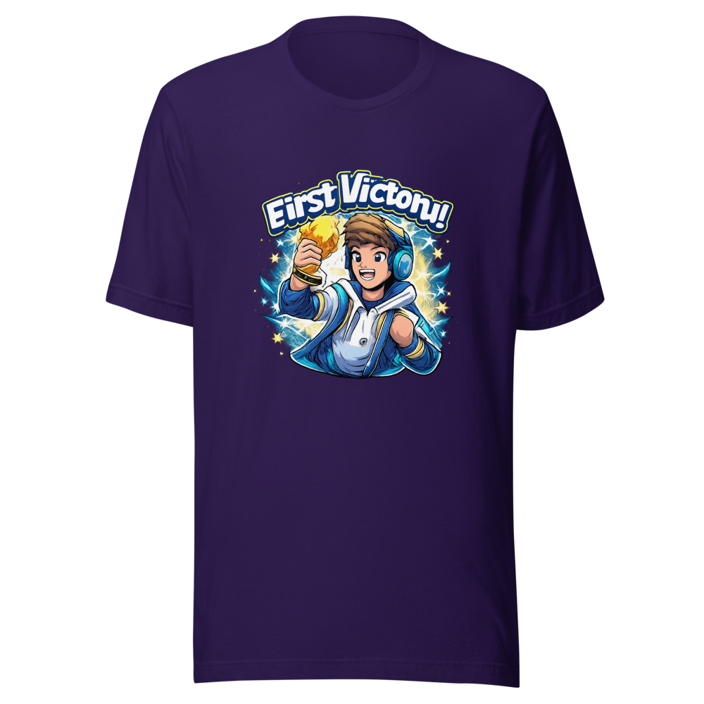 Level Up: First Victory Vibes Tee - Image 3