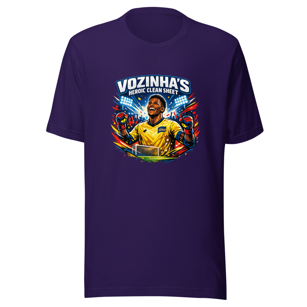 Vozinha's Heroic Clean Sheet T-Shirt - Image 3