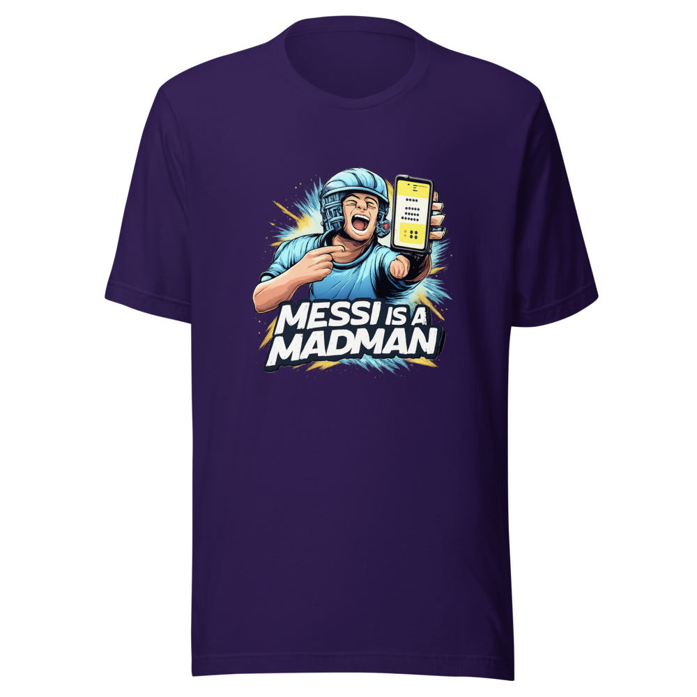 Haaland Calls Messi A Madman T-Shirt - Image 3