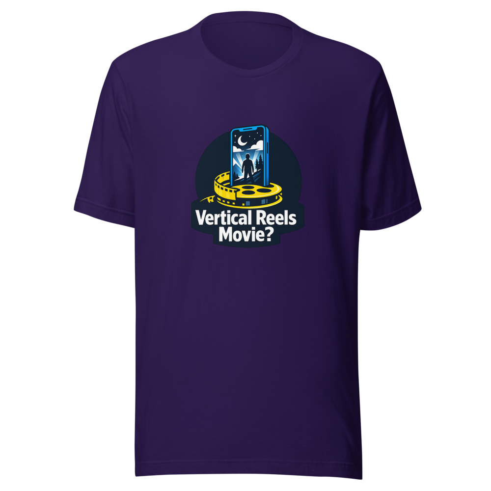 Vertical Reels Movie Framing Tee - Image 3