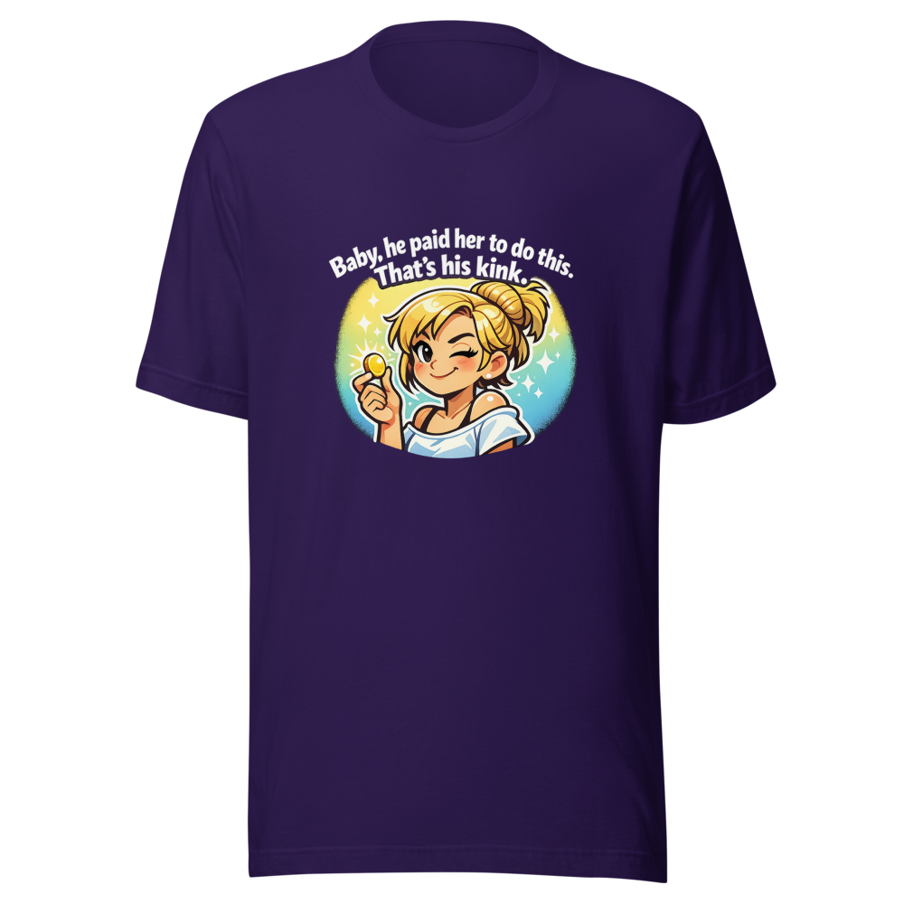 He Paid Her To Do This Shirt - Image 3