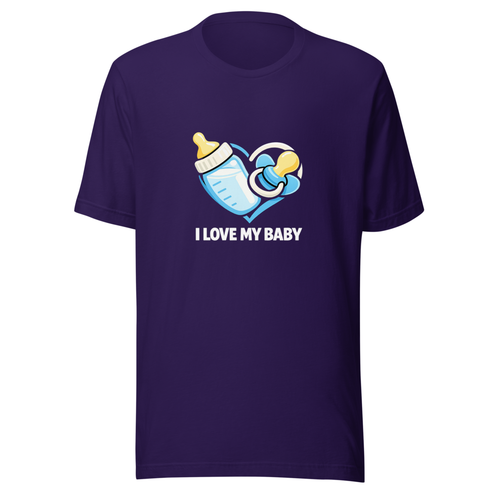Be Normal Say I Love My Baby Tee - Image 3
