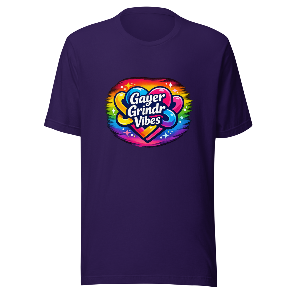 Gayer Grindr Vibes T-Shirt - Image 3