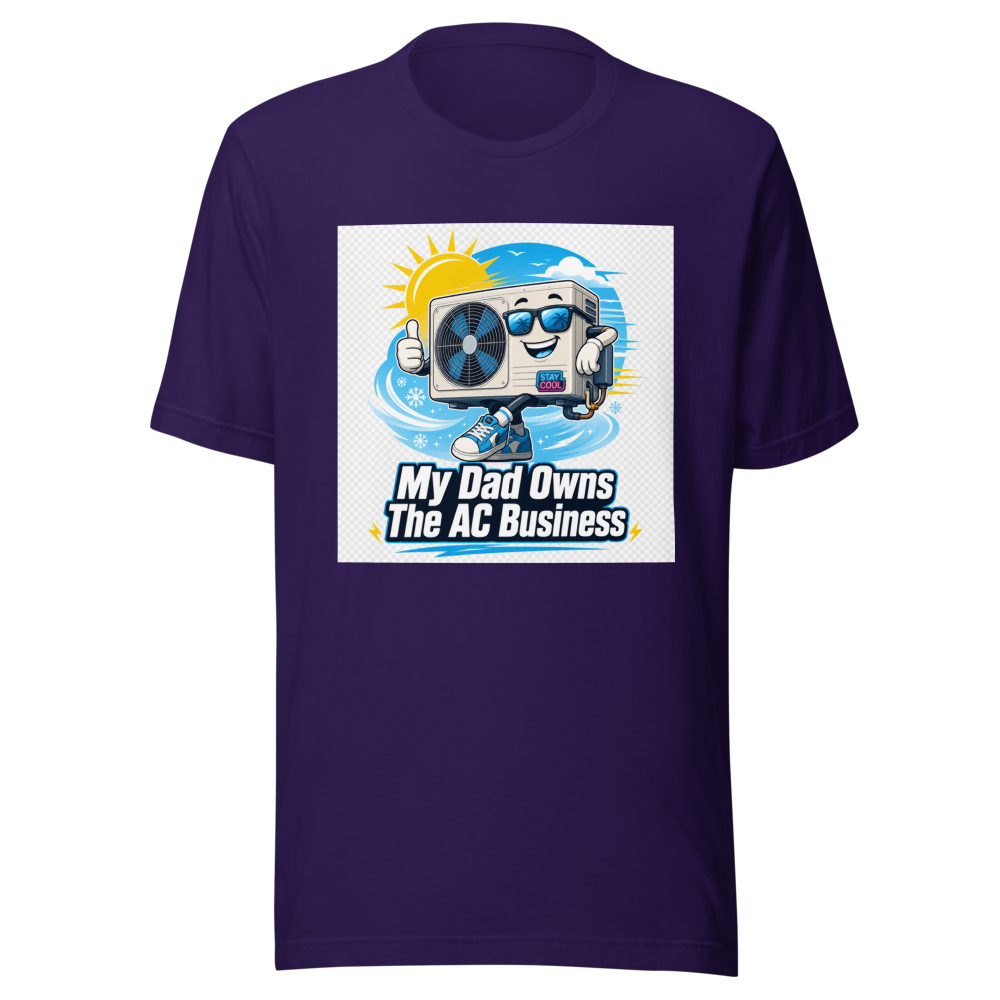 Cool Dad Business Owner Aesthetic T-Shirt - Image 3