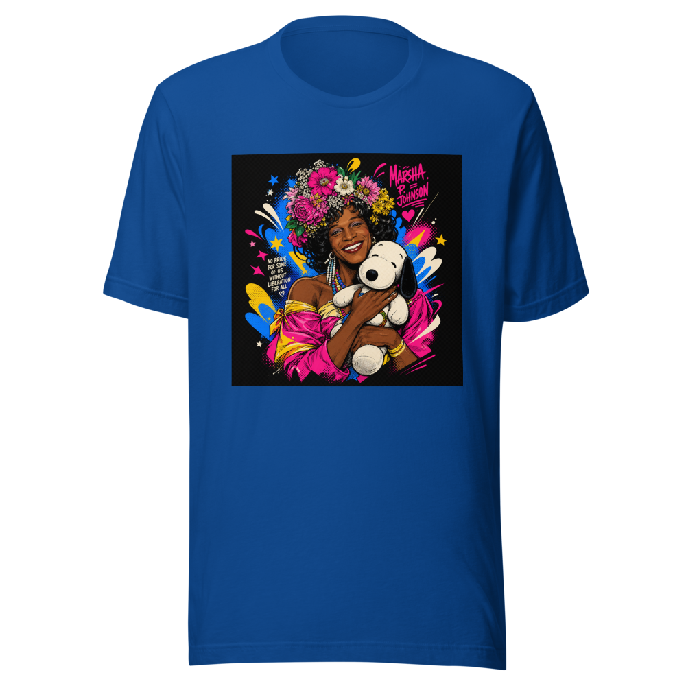 Marsha P. Johnson & Snoopy Pride Doll Tee - Image 8