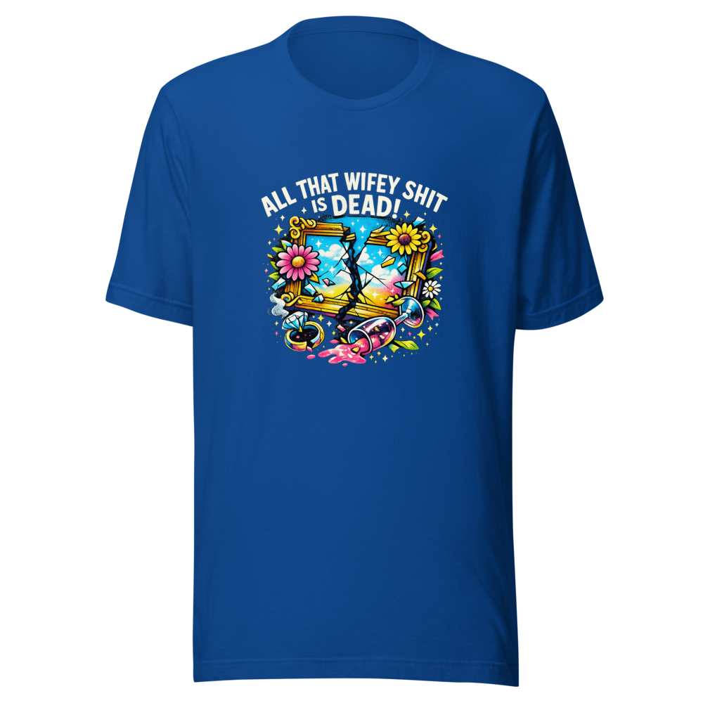 Wifey Vibes Are Over Tee - Image 8