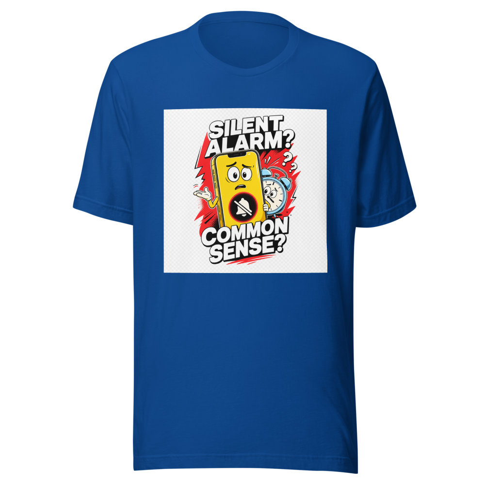 Silent Alarm? Apple's Common Sense Fail T-Shirt - Image 8