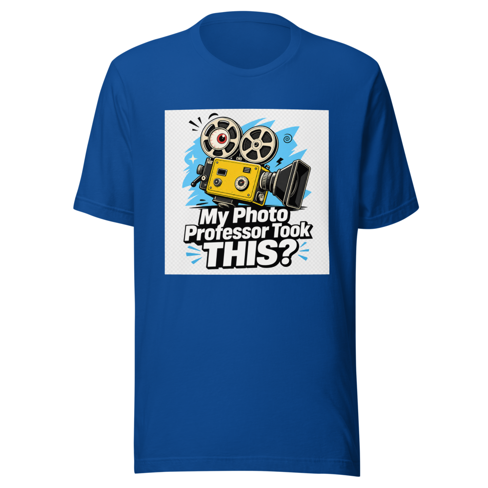 Photo Professor Epic Fail T-Shirt - Image 8