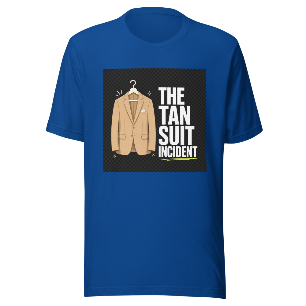 Obama Tan Suit Meme T-Shirt - Image 8