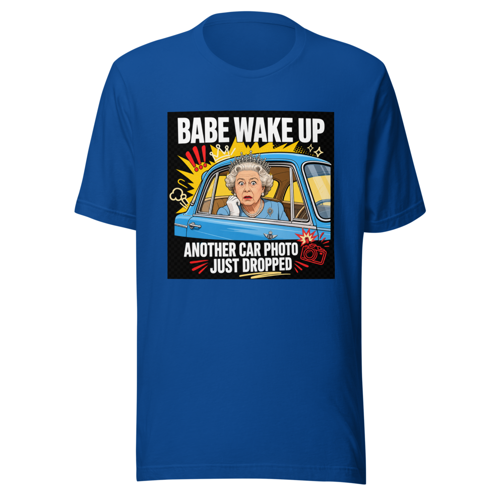 Iconic Figurehead Car Ride Meme T-Shirt - Image 8