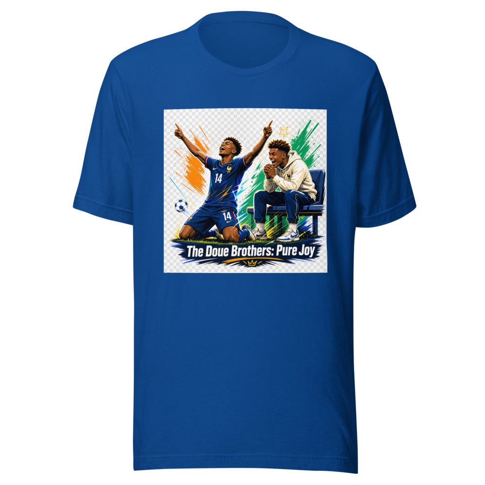 Doue Brothers Ivory Coast Goal Celebration T-Shirt - Image 8